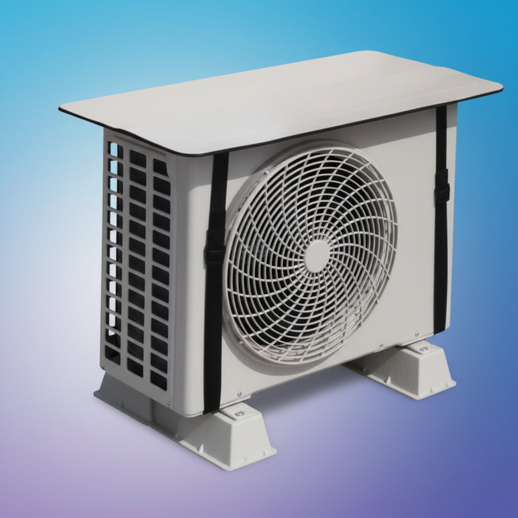 Waterproof Window Air Conditioner Cover for Outside Units – UV Sun Shade, Snow & Ice Protection, Leaf Guard